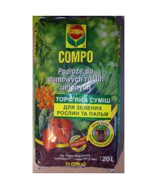 Фото, картинка, изображение Торфосмесь для зеленых растений и пальм Compo Sana,20 л
