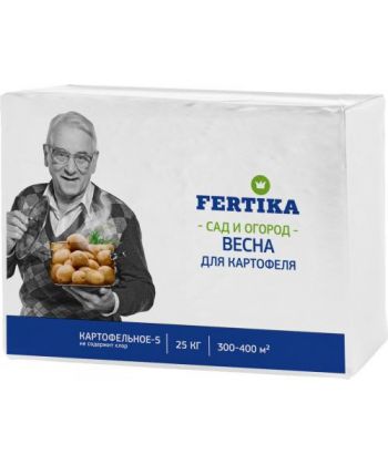 Фото, картинка, изображение Удобрение Fertika (Фертика) Картофельное-5, 25кг